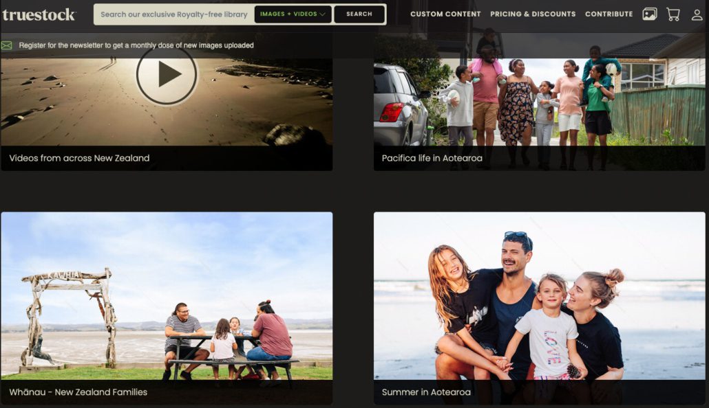 Truestock Aotearoa image library