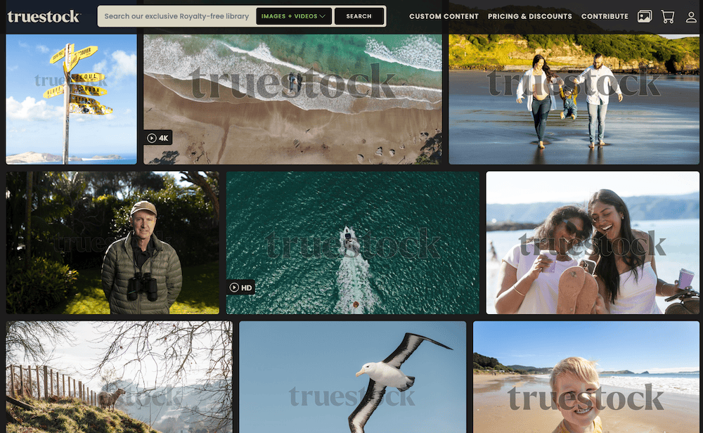 Truestock curated NZ photography